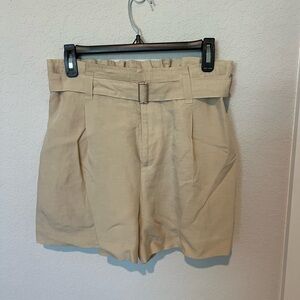 Club Monaco Cream Shorts